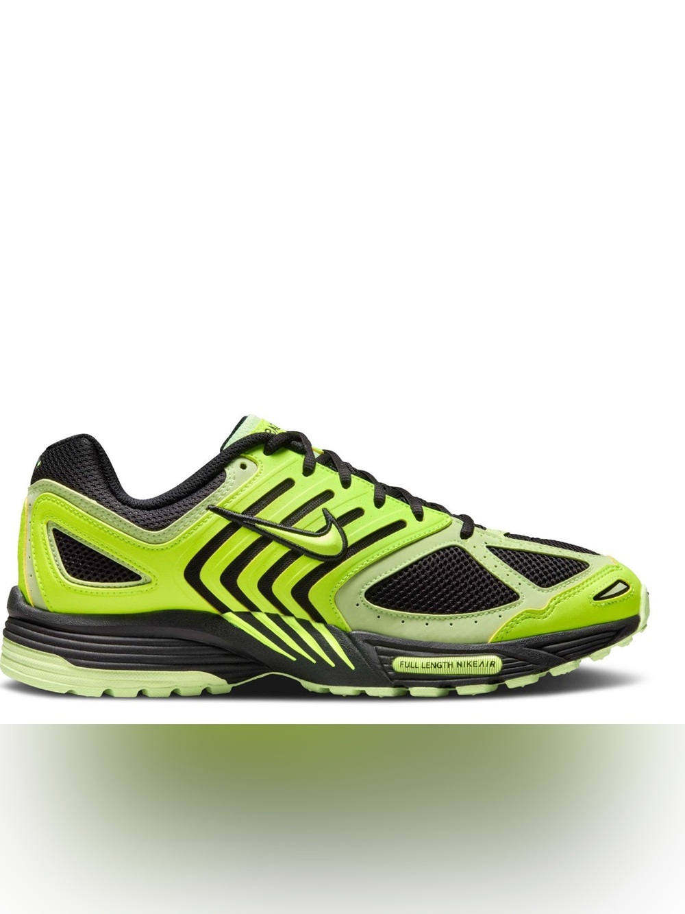Nike Air Pegasus 2K5 Lime/Black Performance Running Shoe